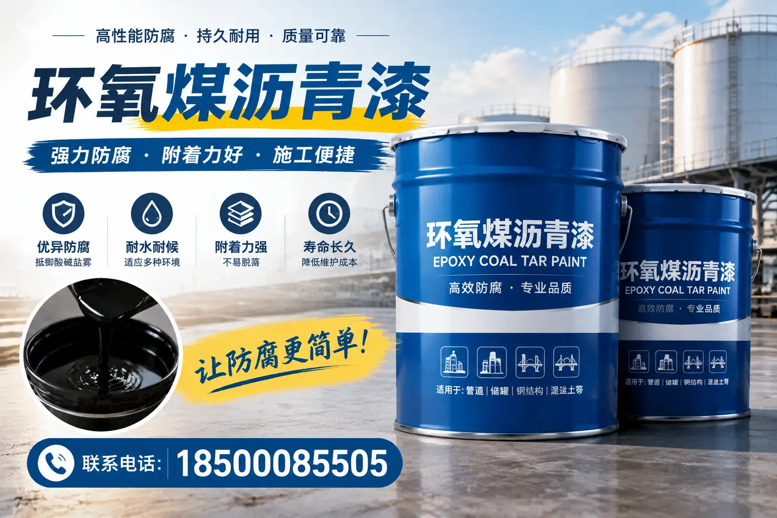 环氧煤沥青漆的环保性分析,新乡企业的选择依据